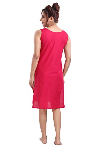 Image of Cotton Rich Camisole Slip for Women | Long Kurti Slip /Suit Slip /Camisole Slip Knee Length Inner(Long Inner)