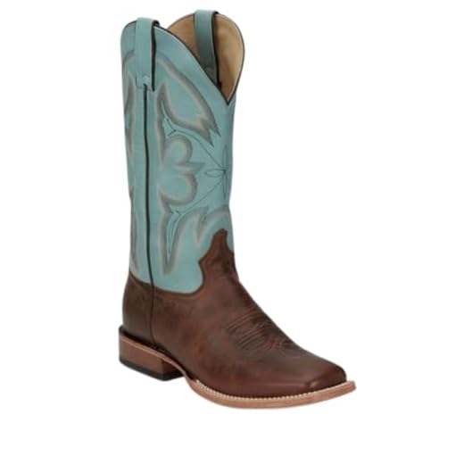Tony Lama Men's Cabra Foot Western Boot Square Toe Honey 11 D(M) US