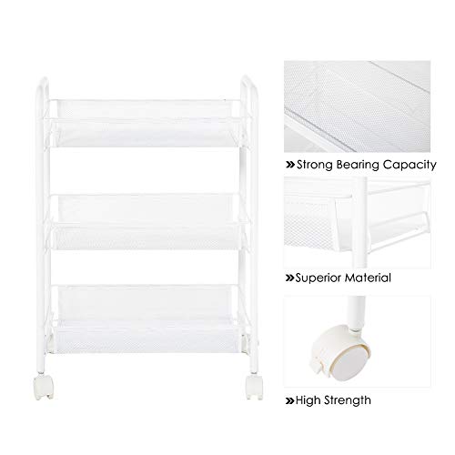 Racks de armazenamento removíveis de 3 camadas, rack de armazenamento, para cabeleireiros Salões de