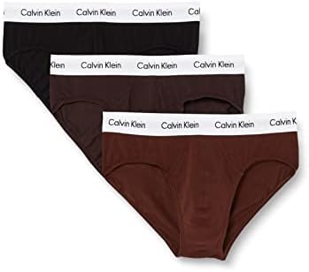 Calvin Klein Męskie majtki hipsterskie, 3 sztuki, bawełna stretch