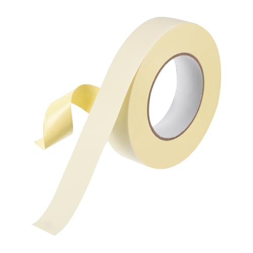 Image of MECCANIXITY Insulating Acetate Roll Cloth Adhesive Tape, 1.2in x 98ft White Electrical Heat Resistant Fabric Tape for Laptop Electric Automotive Guitar Repair Wire Harness