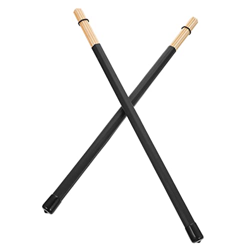Baquetas GALPADA, 1 par, para instrumentos de percusión, duraderas y resistentes, color negro miniatura 1