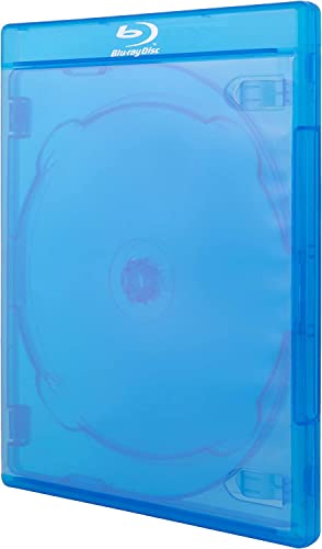 Todomedia Standard 12Mm 3-Disc Capacity Blu Ray Case For Cd & Dvd Discs, 12Mm Blu Ray Case With Screen Printed Logo And Clear Wrap Around Sleeve (5-Pack) #TOP3
