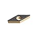 Walter Tools VCMT160408-PF4 WPP10 Carbide Tiger-Tec Positive Indexable Turning Insert, 1/32" Corner Radius, 3/8" IC, 3/16" Thick, 0.004" - 0.098" Depth of Cut (Pack of 10)