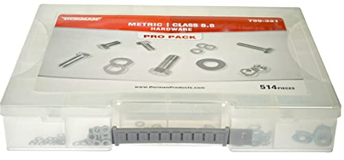 Dorman 799-321 Class 8/8.8 Metric Hardware Value Pack- 32 Sku's, 514 Piece Universal Fit #TOP6