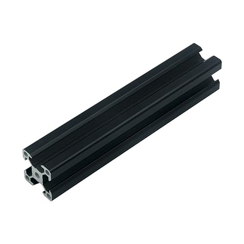 Perfil de aluminio 2020 ranura en V 600mm estándar UE anodizado para armar