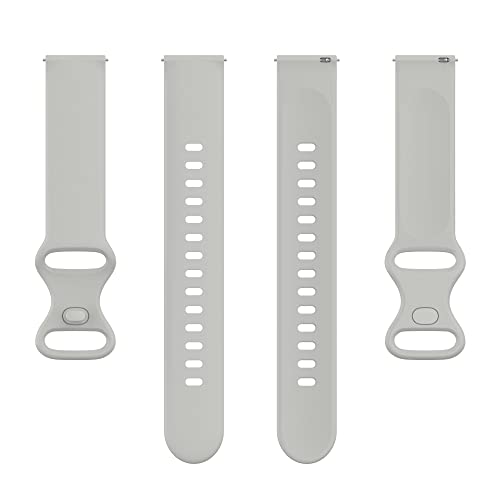 E ECSEM 8-Pack Bands Compatible with Cubitt CT2Pro Replacement Wristbands Accessory Colourful Silicone Bracelet Quick Release Strap Arm Bands for Cubitt CT2Pro Smartwatch