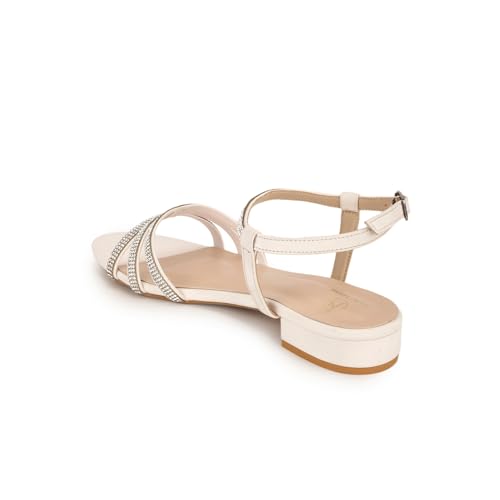 Image of Marc Loire Embellished Flat Fashion Sandals for Women