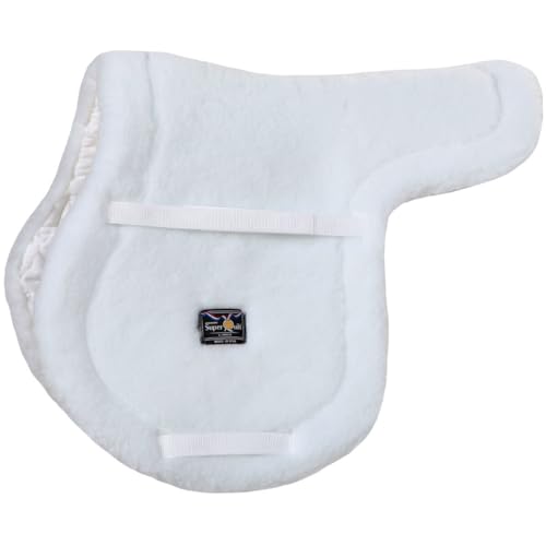 Tapis de selle Toklat blanc avec profil haut Pad