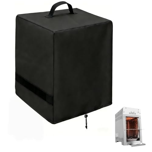 Grill Cover for Big Horn Outdoors Infrared Grill 9,Waterproof Tabletop Propane Gas Grill Cover for Outdoor,600D Portable Charcoal Grill Cover-14 D x 9
