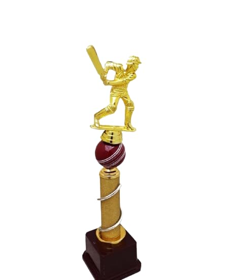 Metal Batsman Trophy/Man of The Match Trophy (35.50 Centimetres) (B0CPCM5Q28) Amazon Price History, Amazon Price Tracker