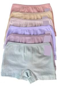 SunFlux® Women's Full Coverage Boyshort Underwear Cotton Bloomer Briefs Hipster Under Dress Under Skirt Boy Leg Panties Combo Pack-picture-19
