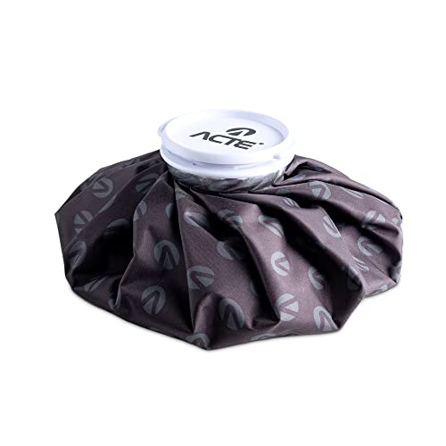Acte R15 Bolsa De Gelo Flexível , Adulto Unissex, Tamanho M, Preto