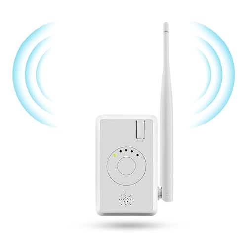 WiFi Range Extender Repeater for 2.4Ghz Wireless Security Camera, WiFi Signal Booster for Home with Power Supply for MMQ Security Camera System Outdoor