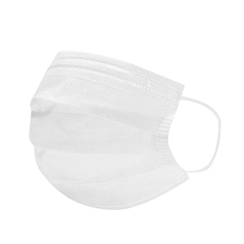 Preisvergleich Produktbild Alwayswin Atemschutzmasken (50 STUck), Mundschutz / Schutzmaske / Atemschutzmaske mit Ohrschlaufen, schützt vor Viren und Verschmutzungen Einwegmaske Aktivkohle Maske Unisex