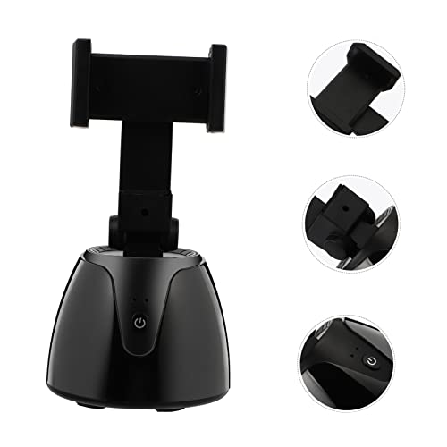 Soporte de teléfono con seguimiento facial y rotación horizontal para vídeos 7