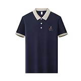 [FHLHY] ポロシャツ ビジネス メンズ 夏服 カジュアル シンプル スポーツ テニス シャツ 半袖 複数の色