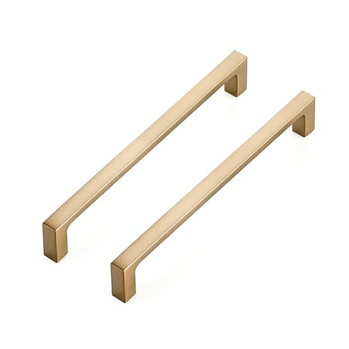 Ravinte 30 Pack Solid 6-1/4 Inch Square Cabinet Handles -