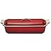 Le Creuset, Terrine Rectangulaire, Avec Presse, 28 x 11 cm, Céramique, Cerise