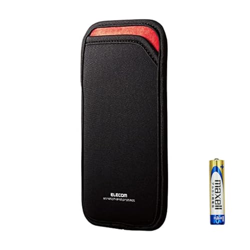 �G���R�� �����i �X�}�z�|�[�` P-05SNCBK �X���b�v�C���|�[�` L�T�C�Y �y�Q�l���[���@: ����8cm×���s��1.2cm×������17cm�z�u���b�N �o�����ꂵ�₷�� �N�ёf�� �w�ʃ|�P�b�g�t�� �X�g���b�`�f�� �c�^���[ ��6.9�C���`�܂ł̃X�}�[�g