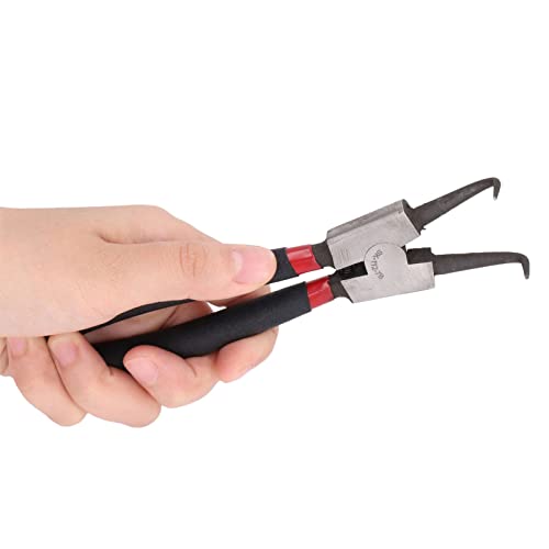 Alicate para anel de retenção interno/externo para serviço pesado alicate com mandíbula reta/dobrada