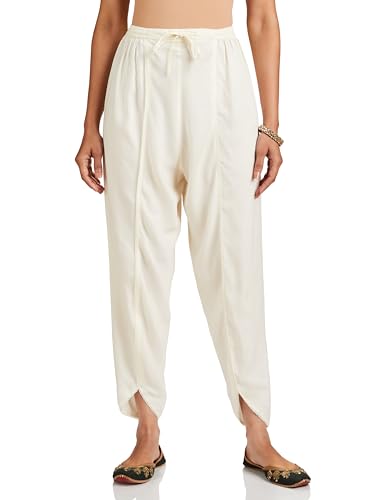 Image of Amazon Brand - Myx Women Relaxed Rayon Dhoti Pants (Available in Plus Sizes)
