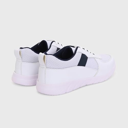 Image of Centrino Lightweight Sneakers for Men | Shoes for Man Stylish | Casual Breathable Lace-Up Canvas Walking Shoes | Cushioned Insole for All-Day Comfort | Anti-Skid Sole | Comfortable Mens Shoes Daily (6822)