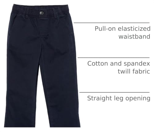 Image of The Children's Place Boys Stretch Relaxed Straight Chino Pants