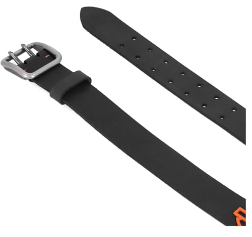 Harley-Davidson Men's Enamel Plaque Bar & Shield Logo Leather Belt - Black3