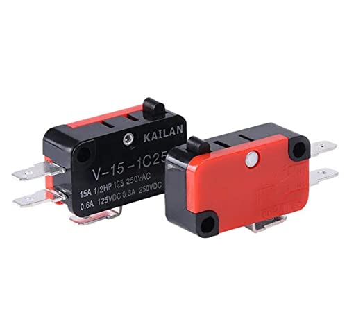 Micro Switch 15A 250VAC Haute Capacité AHLOKI Interrupteur Fin de Course SPDT Précis - 2