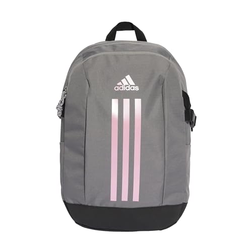 adidas Power Backpack Rucksack (grey/pink, one size)