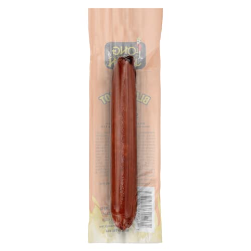 Long John Snacks 12 Ct. Individual Pickled Sausages - Gourmet, Smoked Beef And Pork Sausage Snack (Blazin') #TOP2