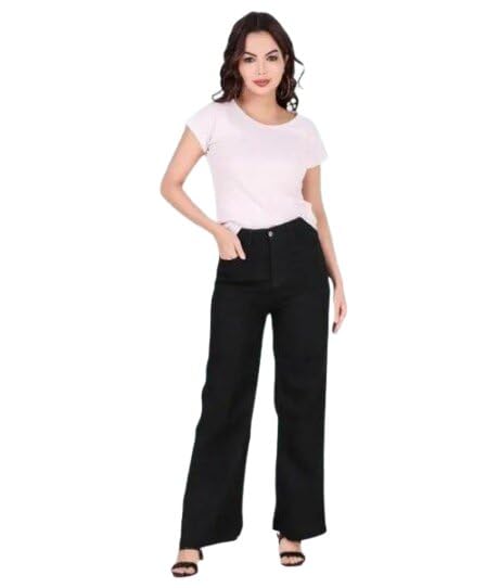 Modern Women and Girls Straight Fit Jeans Durable Soft Cotton Blend Comfortable Fit-picture-28