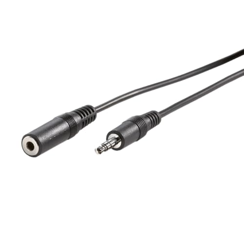 ROLINE VALUE Câble d'extension 3,5mm ST/BU, noir, 3 m