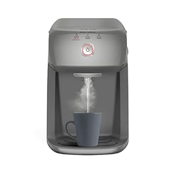 Purificador de Água Quente 800ml Gelada 2,4L Fria e Natural Motor Compressor controle de temperatura reservatorio de 3,3L total Alerta troca de Filtro refil 6 meses ou 3000l Cinza PH41X 220V