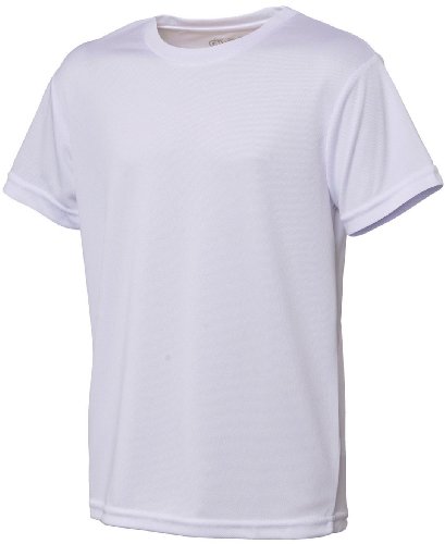 Image of AWD Just Cool Kids Breathable Cool T-Shirt Arctic White 12/13 Years