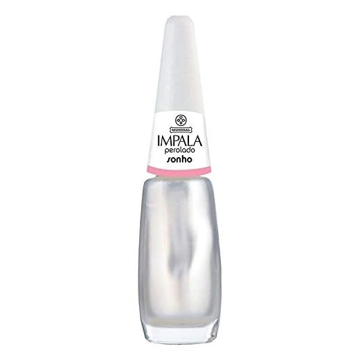 Impala Cosmeticos Esmalte Perolado Sonho Branco 7.5 Ml