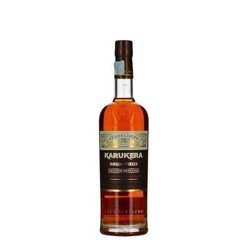 KARUKERA - Rhum Vieux Réserve Spéciale - Sans étui - Rhum Agricole - 42% Acool - Origine : Guadeloupe/France - A déguster pur - Notes de bananes Mûres & d'épices - 70 cl