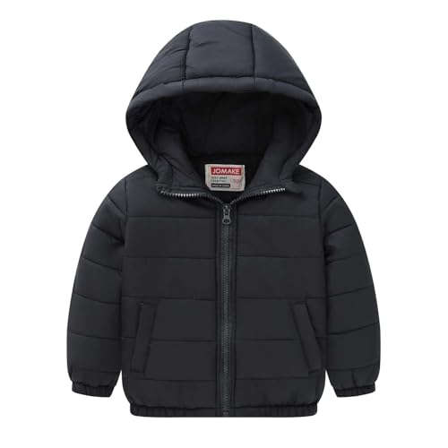 wodceeke Toddler Boys Girls Down Winter Coats Hooded Puffer Jacket Kids Lightweight Padded Outwear with Hood 1-10 Years