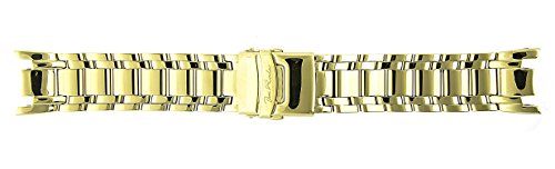 Watch Band For Master Man yellow Metal Band 24MM