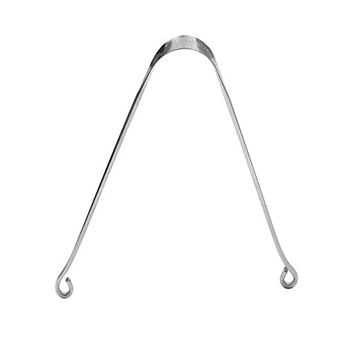 Image of Pure Surgical Grade Stainless Steel Tongue Cleaner for Kids and Adults |For Daily Oral Dental Hygiene Fresh Breath And Health Set of 12