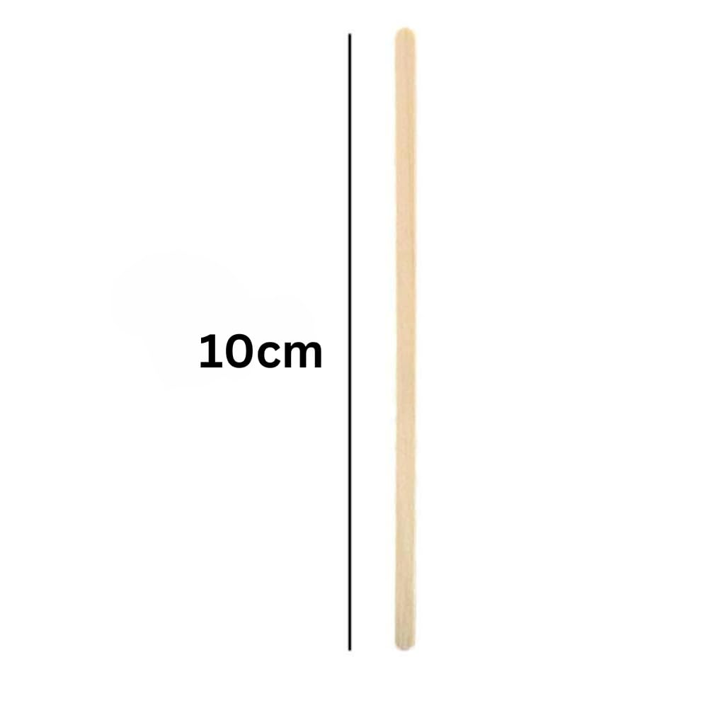 Bakeyy Coffee Stir Sticks|Coffee Stirrers|Disposable Coffee Stirrers|Wooden Coffee Stirrers|Stirring Straws for Coffee|Stir Sticks for Hot Beverages| 450 Pcs in Pack Disposable. (110 mm) 1