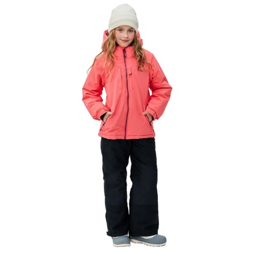 Pratico e duraturo: il nostro giubbotto da sci SMONTY SNOWER per bambine, giubbotto/suit da neve per bambini, è dotato di diverse tasche con zip che offrono spazio sufficiente per oggetti personali. Funzioni come cappuccio rimovibile, bande elastiche resistenti e una protezione impermeabile e elastica per la neve garantiscono versatilità. Realizzato con materiali di alta qualità e cuciture resistenti, rinforzate ai gomiti e alla nuca, resiste alle avversità del gioco all'aperto e offre sicurezza anno dopo anno.