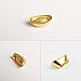 Wixine 30Pcs Gold Ingot Fengshui Lucky Yuanbao Ornament Decor for Fortune Wealth