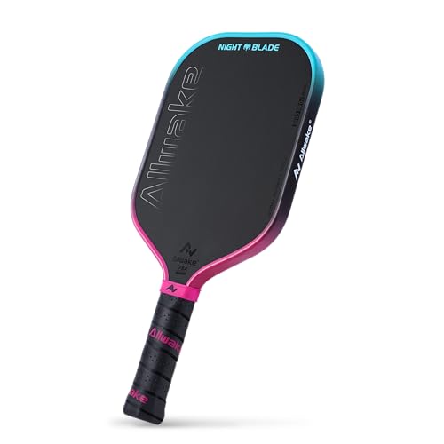 ALLWAKE Pickleball Paddles - Carbon Fiber Paddle with Advanced Foam Core Pickleball Rackets - Lightweight Precision & Enhanced Shock Absorption for High Spin & Powerful Shots