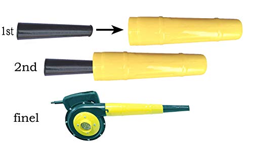 Image of Elmico 700W Variable Speed Heavy Duty Air Blower /ac Cleaner /ac Cleaning /ac Cleaner Pump machine /100% Copper Armature /Lead /Guaranteed Motor Continuously 60 min use (Made in India) with Free Goggles