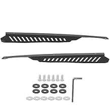 Mudguard Shroud, Fender Guard and Car Splash Shield Compatible with Subaru WRX STI 2011-2014, 2pcs Black Aluminum Alloy Replacement