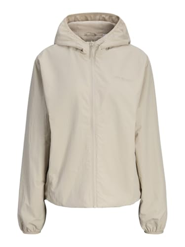 Veste beige Jxlea Light Jacket OTW Noos JACK & JONES en taille L pour femmes