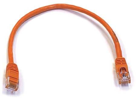 Cable Ethernet Cat 6 Naranja 0.3 m