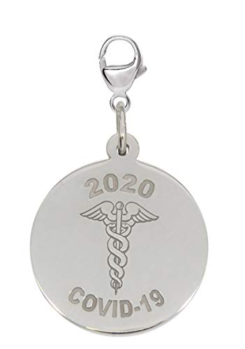 Sterling Silver COVID-19 Charms - Rembrandt Charms